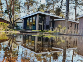 Cozy chalet with a jetty nearby De Veluwe